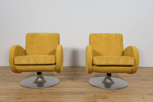 Mid-Century Swivel Armchairs, Denmark, 1960s, Set of 2 - Image 8