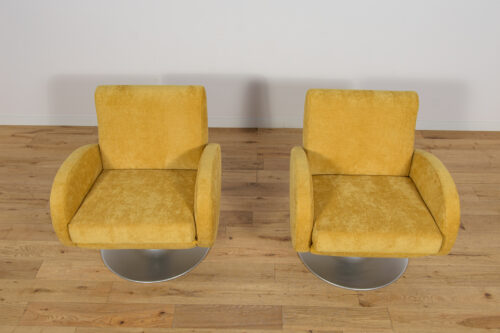 Mid-Century Swivel Armchairs, Denmark, 1960s, Set of 2 - Image 9