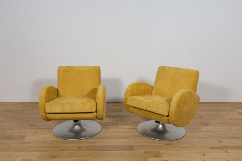 Mid-Century Swivel Armchairs, Denmark, 1960s, Set of 2 - Image 2