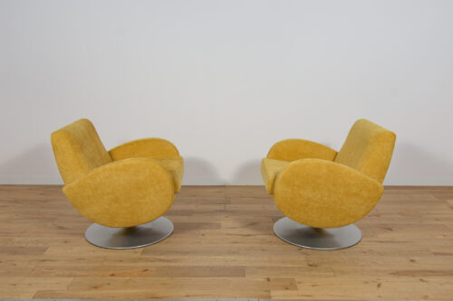 Mid-Century Swivel Armchairs, Denmark, 1960s, Set of 2 - Image 5
