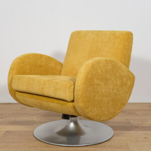 Mid-Century Swivel Armchair, Denmark, 1960s,