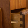 Mid-Century Freestanding Teak Desk, 1960s - Image 25