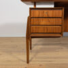 Mid-Century Freestanding Teak Desk, 1960s - Image 21
