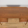 Mid-Century Freestanding Teak Desk, 1960s - Image 14