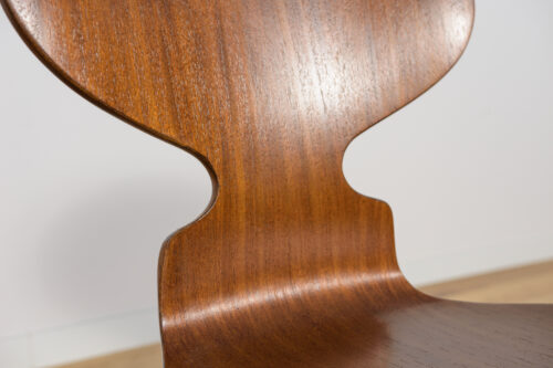 Ant Chair Model 3101 in Teak by Arne Jacobsen for Fritz Hansen, 1970s, Denmark, Set of 6 - Image 15