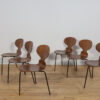Ant Chair Model 3101 in Teak by Arne Jacobsen for Fritz Hansen, 1970s, Denmark, Set of 6 - Image 4