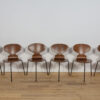 Ant Chair Model 3101 in Teak by Arne Jacobsen for Fritz Hansen, 1970s, Denmark, Set of 6 - Image 5