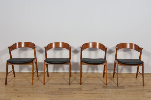 Mid-Century Danish Teak Chairs from Korup Stolefabrik, Denmark, 1960s, Set of 4 - Image 4