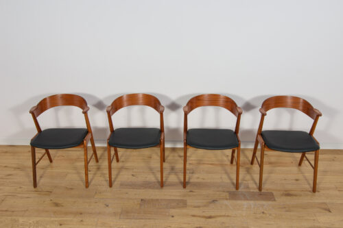 Mid-Century Danish Teak Chairs from Korup Stolefabrik, Denmark, 1960s, Set of 4 - Image 5