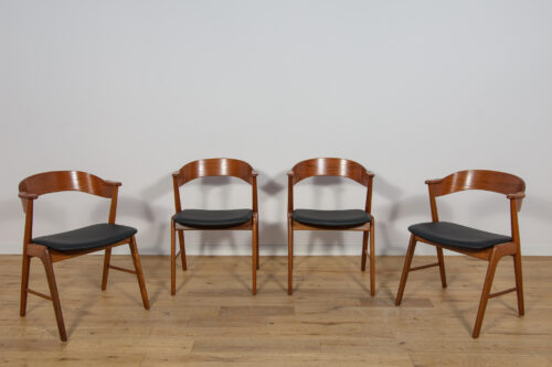Mid-Century Danish Teak Chairs from Korup Stolefabrik, Denmark, 1960s, Set of 4