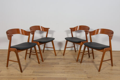 Mid-Century Danish Teak Chairs from Korup Stolefabrik, Denmark, 1960s, Set of 4 - Image 3