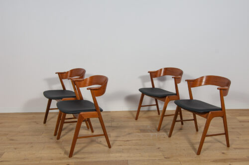 Mid-Century Danish Teak Chairs from Korup Stolefabrik, Denmark, 1960s, Set of 4 - Image 6