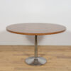 Mid-Century Teak Modern Round Dining Table, Denmark, 1970s - Image 3