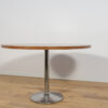 Mid-Century Teak Modern Round Dining Table, Denmark, 1970s - Image 5