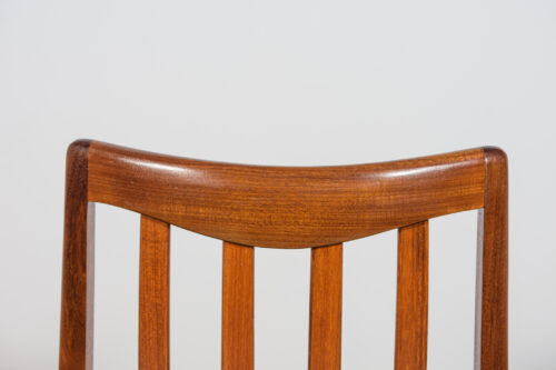 Mid-Century Teak and Leather Dining Chairs by Leslie Dandy for G-Plan, 1960s, Set of 8 - Image 24