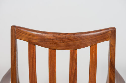 Mid-Century Teak and Leather Dining Chairs by Leslie Dandy for G-Plan, 1960s, Set of 8 - Image 26