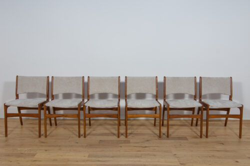 Mid-Century Dining Chairs by Johannes Andersen, 1960s, Denmark, Set of 6 - Image 4