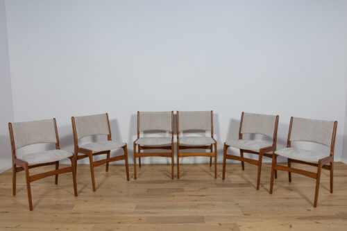 Mid-Century Dining Chairs by Johannes Andersen, 1960s, Denmark, Set of 6