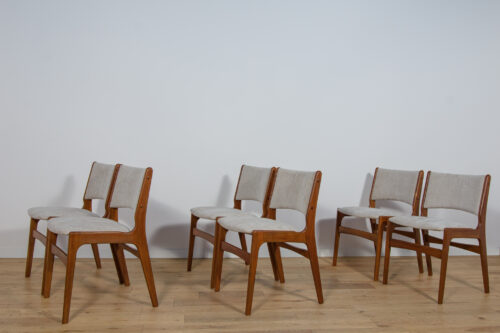 Mid-Century Dining Chairs by Johannes Andersen, 1960s, Denmark, Set of 6 - Image 6