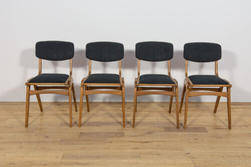 Boomerang Dining Chairs Typ 229xB from Goscinski Furniture Factory, 1960s, Poland, Set of 4 - Image 4
