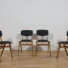 Boomerang Dining Chairs Typ 229xB from Goscinski Furniture Factory, 1960s, Poland, Set of 4