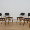 Boomerang Dining Chairs Typ 229xB from Goscinski Furniture Factory, 1960s, Poland, Set of 4 - Image 3