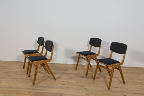 Boomerang Dining Chairs Typ 229xB from Goscinski Furniture Factory, 1960s, Poland, Set of 4 - Image 7