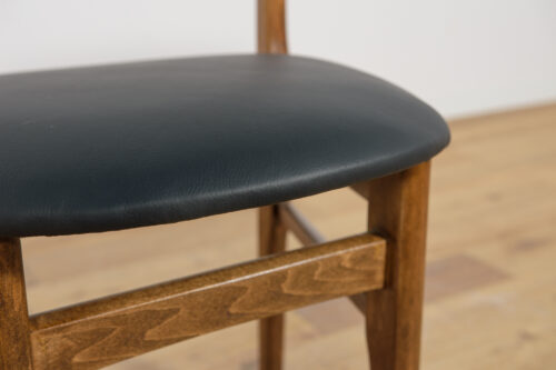 Mid-Century Round Extendable Dining Table and Chairs from McIntosh, 1960s, United Kngdom, Set of 5 - Image 43
