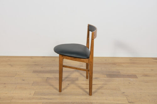 Mid-Century Round Extendable Dining Table and Chairs from McIntosh, 1960s, United Kngdom, Set of 5 - Image 36