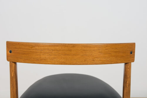 Mid-Century Round Extendable Dining Table and Chairs from McIntosh, 1960s, United Kngdom, Set of 5 - Image 39