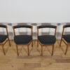 Mid-Century Round Extendable Dining Table and Chairs from McIntosh, 1960s, United Kngdom, Set of 5 - Image 30