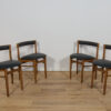 Mid-Century Round Extendable Dining Table and Chairs from McIntosh, 1960s, United Kngdom, Set of 5 - Image 26