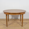 Mid-Century Round Extendable Dining Table and Chairs from McIntosh, 1960s, United Kngdom, Set of 5 - Image 9