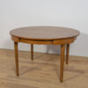 Mid-Century Round Extendable Dining Table and Chairs from McIntosh, 1960s, United Kngdom, Set of 5 - Image 8