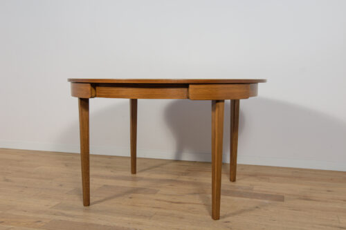 Mid-Century Round Extendable Dining Table and Chairs from McIntosh, 1960s, United Kngdom, Set of 5 - Image 11