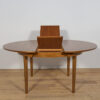 Mid-Century Round Extendable Dining Table and Chairs from McIntosh, 1960s, United Kngdom, Set of 5 - Image 12