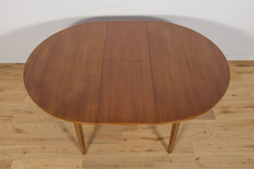 Mid-Century Round Extendable Dining Table and Chairs from McIntosh, 1960s, United Kngdom, Set of 5 - Image 20