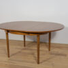 Mid-Century Round Extendable Dining Table and Chairs from McIntosh, 1960s, United Kngdom, Set of 5 - Image 16