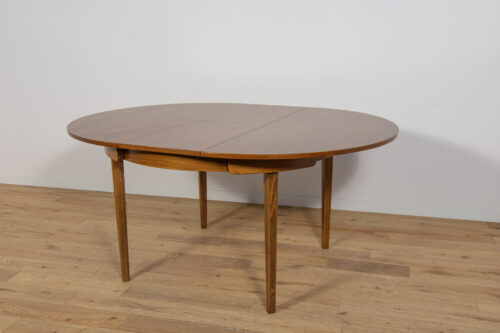 Mid-Century Round Extendable Dining Table and Chairs from McIntosh, 1960s, United Kngdom, Set of 5 - Image 16