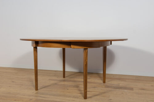 Mid-Century Round Extendable Dining Table and Chairs from McIntosh, 1960s, United Kngdom, Set of 5 - Image 18