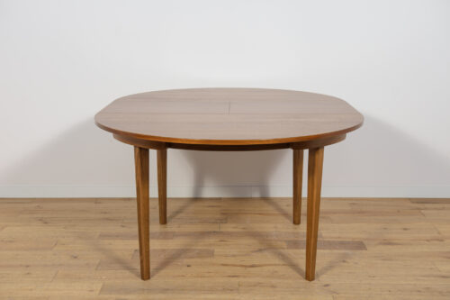 Mid-Century Round Extendable Dining Table and Chairs from McIntosh, 1960s, United Kngdom, Set of 5 - Image 19
