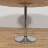 Mid-Century Walnut Modern Round Dining Table, Denmark, 1970s - Image 9
