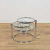 Mid-Century Modern Chrome & Glass Coffee Table by Milo Baughman, United States, 1970s - Image 4