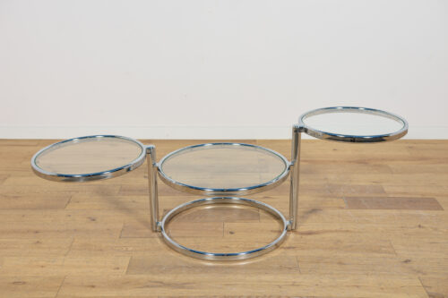 Mid-Century Modern Chrome & Glass Coffee Table by Milo Baughman, United States, 1970s - Image 12
