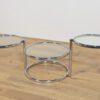 Mid-Century Modern Chrome & Glass Coffee Table by Milo Baughman, United States, 1970s