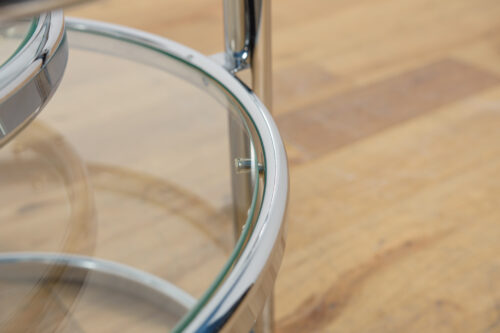 Mid-Century Modern Chrome & Glass Coffee Table by Milo Baughman, United States, 1970s - Image 20