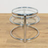Mid-Century Modern Chrome & Glass Coffee Table by Milo Baughman, United States, 1970s - Image 8