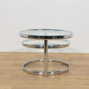 Mid-Century Modern Chrome & Glass Coffee Table by Milo Baughman, United States, 1970s - Image 7