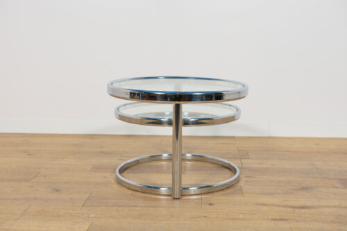 Mid-Century Modern Chrome & Glass Coffee Table by Milo Baughman, United States, 1970s - Image 7