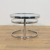 Mid-Century Modern Chrome & Glass Coffee Table by Milo Baughman, United States, 1970s - Image 6